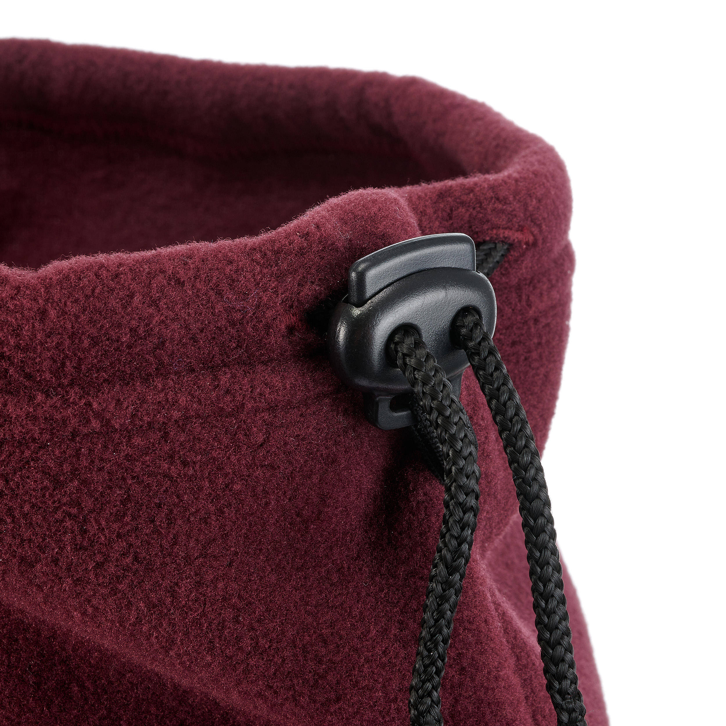 Winter Neck Warmer - Adjustable Burgundy -  4