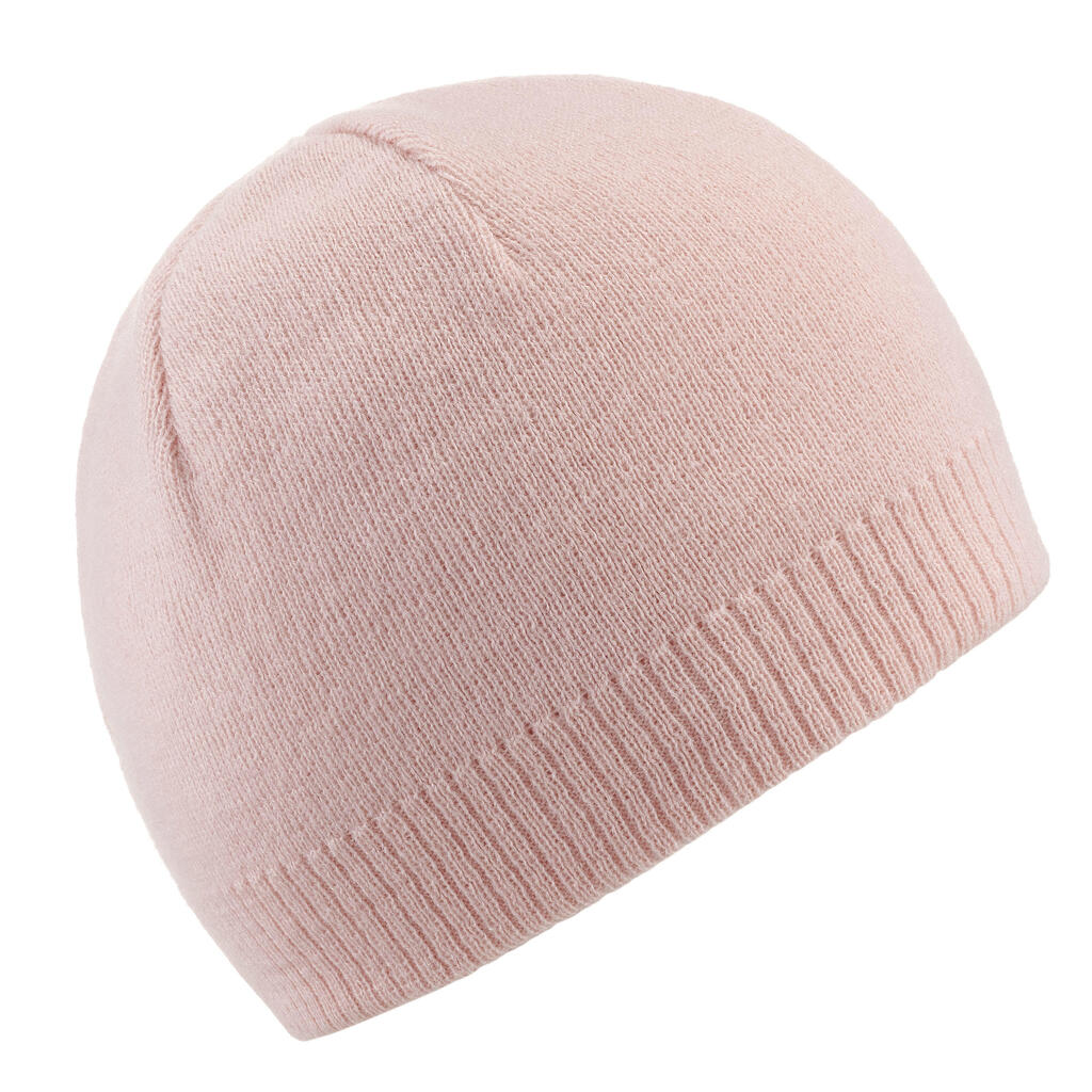 ADULT SKI HAT - SIMPLE - LIGHT GREY