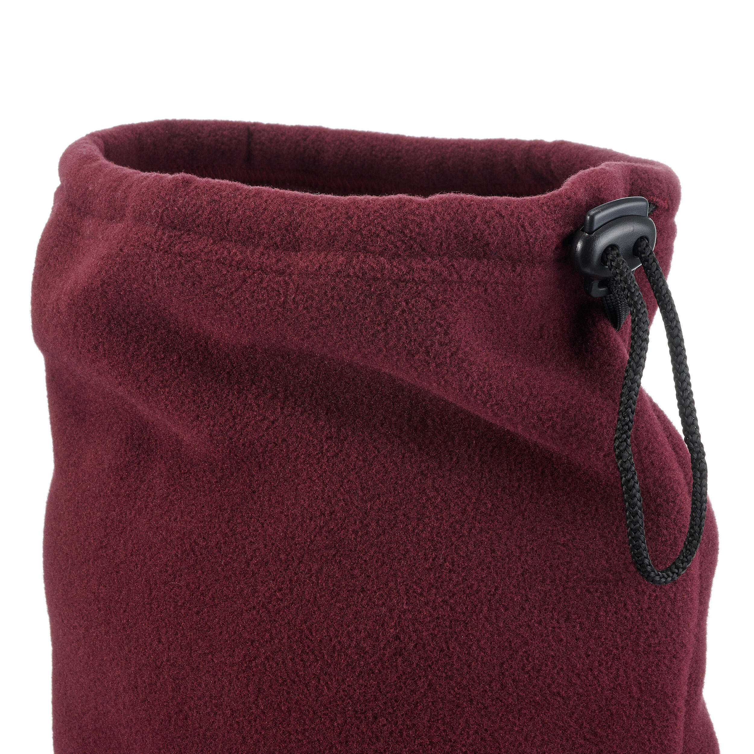 Winter Neck Warmer - Adjustable Burgundy -  2