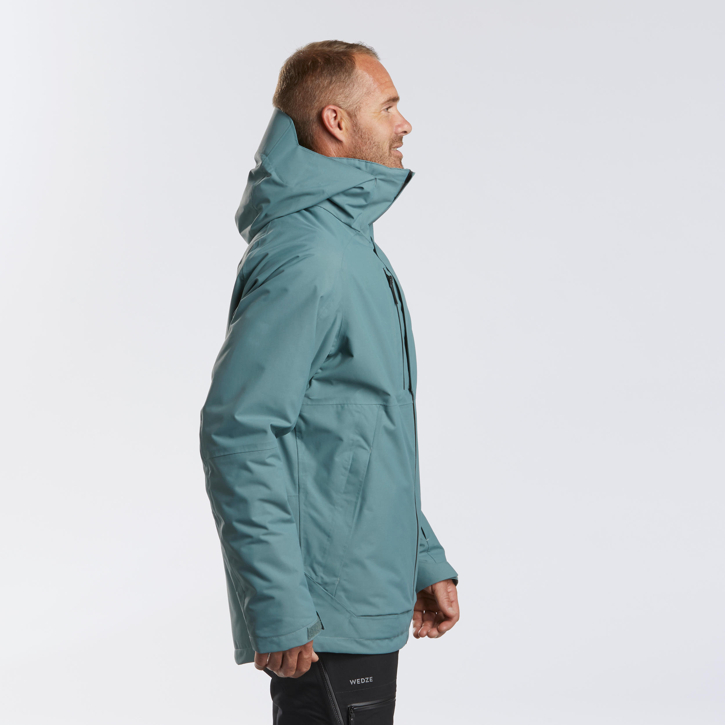 Men's Ski Jacket  FR100 Khaki 6/22