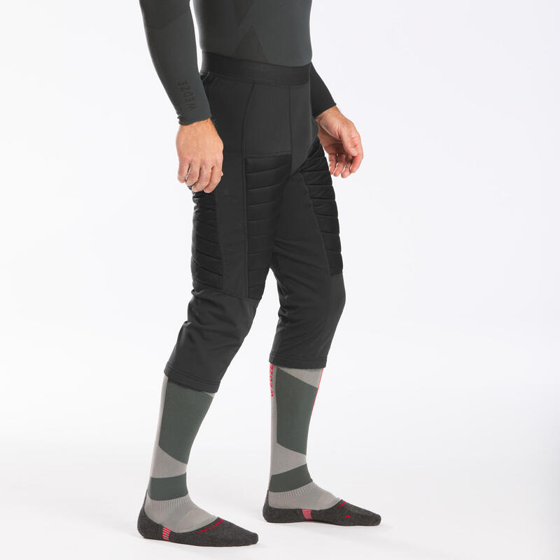 Short sous-pantalon chaud de ski Homme - 900 gris foncé.