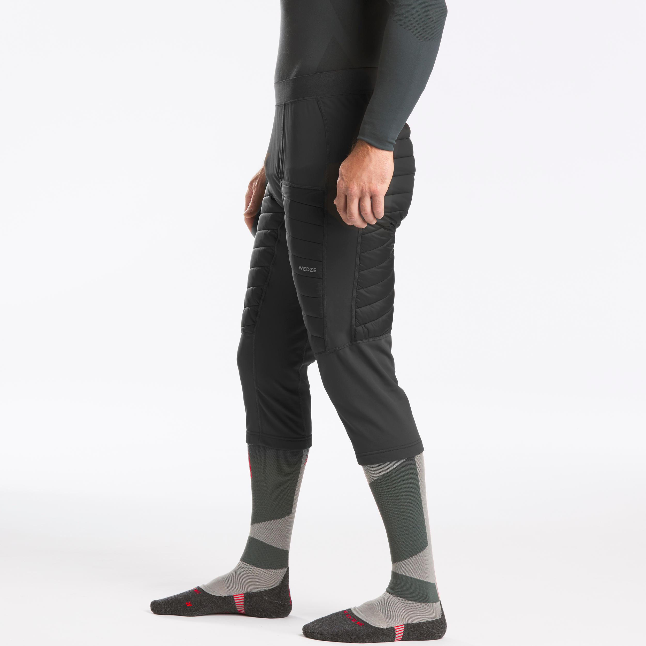 Men's Ski Tights - FR 900 Grey - Decathlon