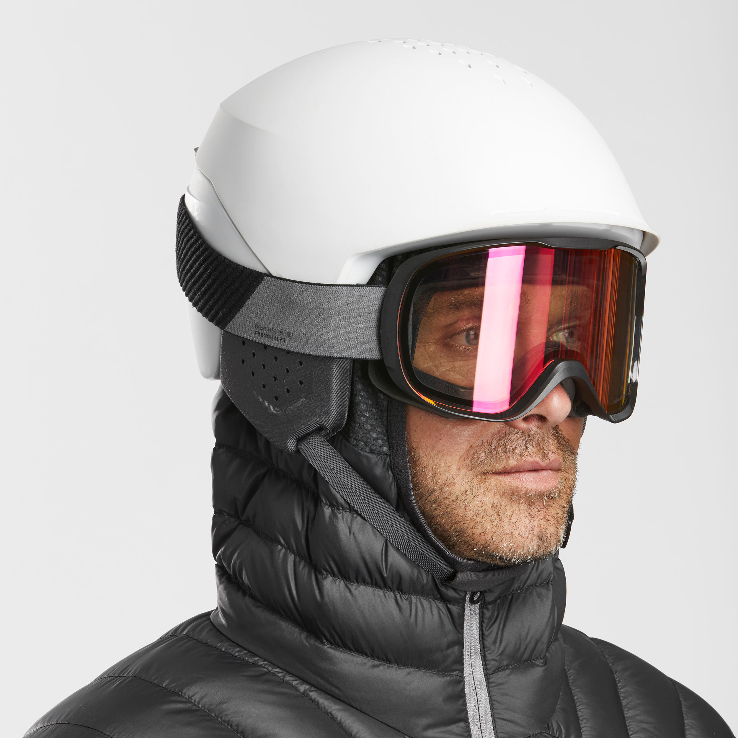 Manteau en duvet homme – Ski FR 900 gris foncé - WEDZE