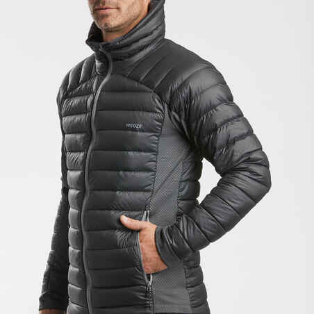 Men’s Warm and Breathable Padded Ski Liner Jacket FR900 - Grey