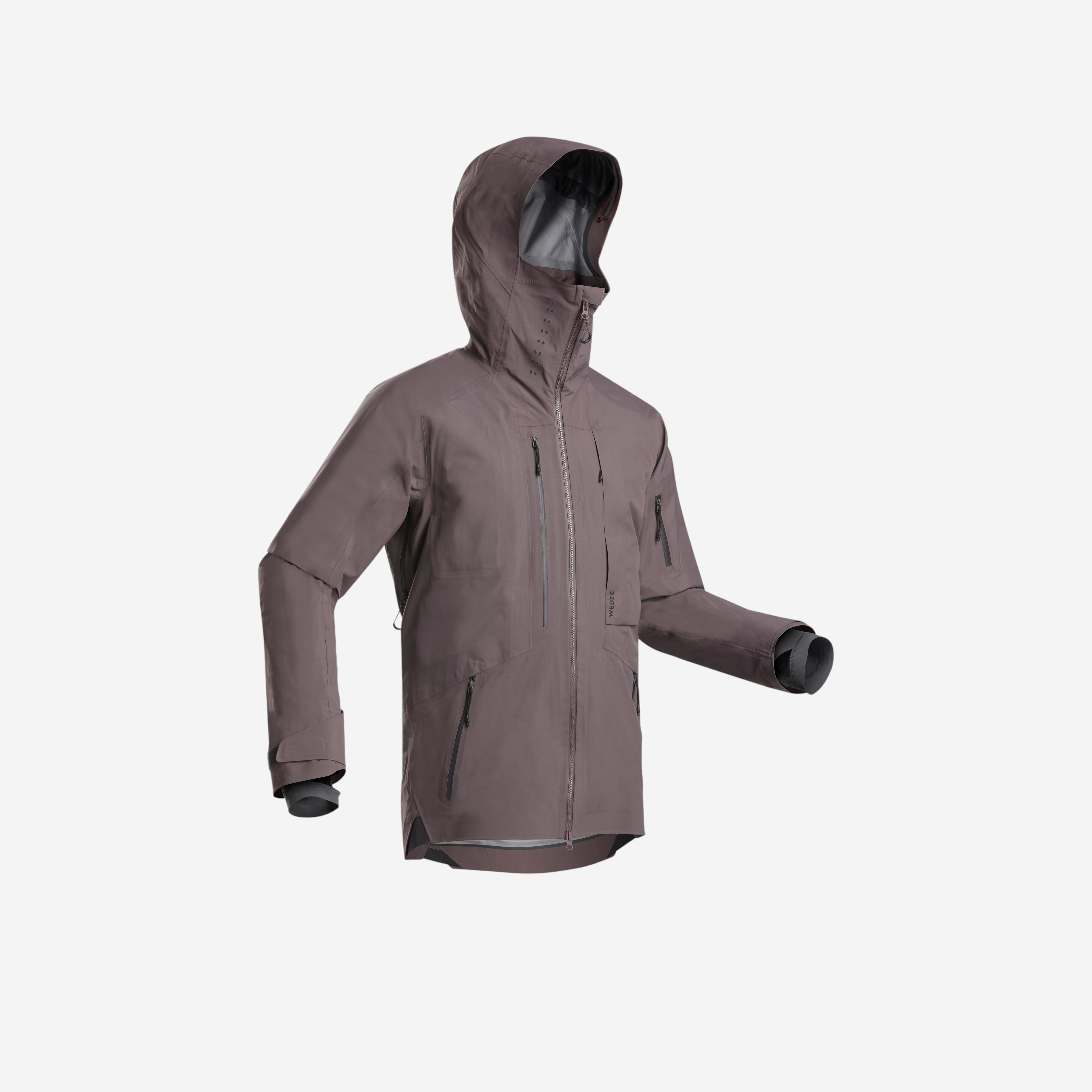 Men's Ski Jacket - FR900 - Grey Purple 