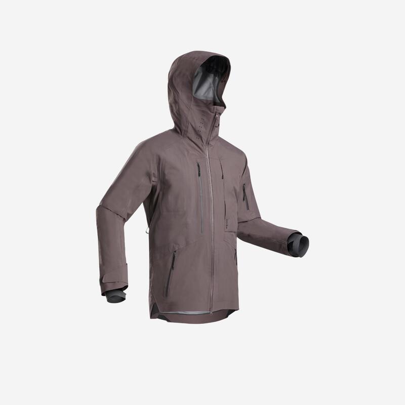 Chaqueta de Esquí y Nieve Hombre Wedze Ski FR900 Gris