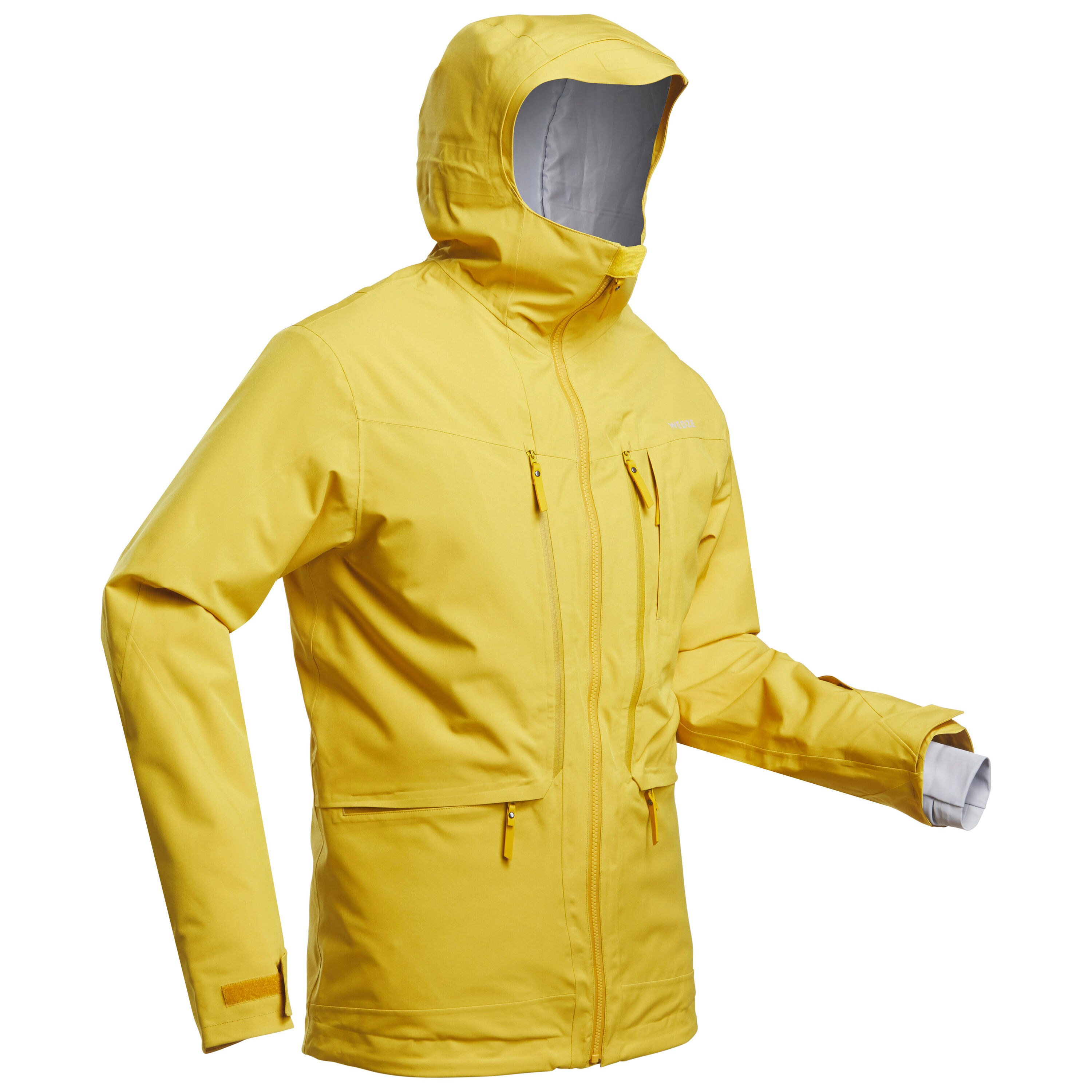 WEDZE Men’s Freeride SKI JACKET SKI FR500 - Ochre