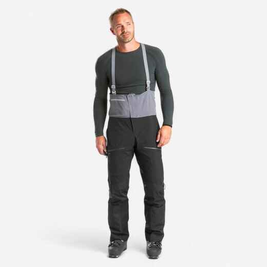 
      Skihose Herren Latzhose Freeride - FR900 grau 
  