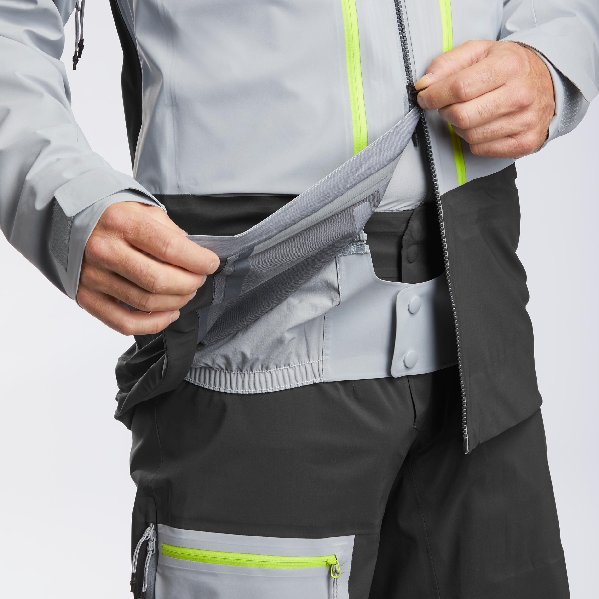 Skijacke Tourenskijacke Herren - Mountain Touring grau  14/17