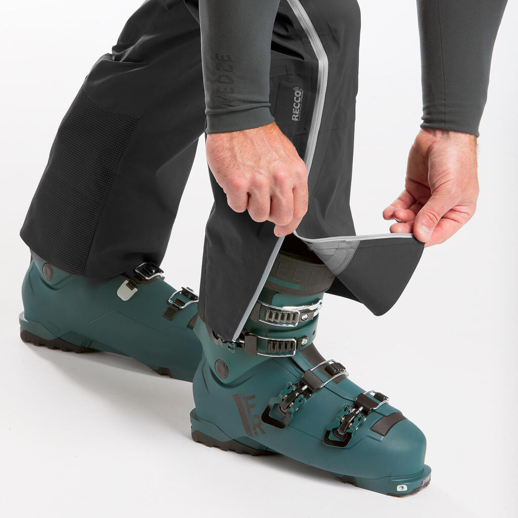 Sive muške skijaške pantalone za mountain touring