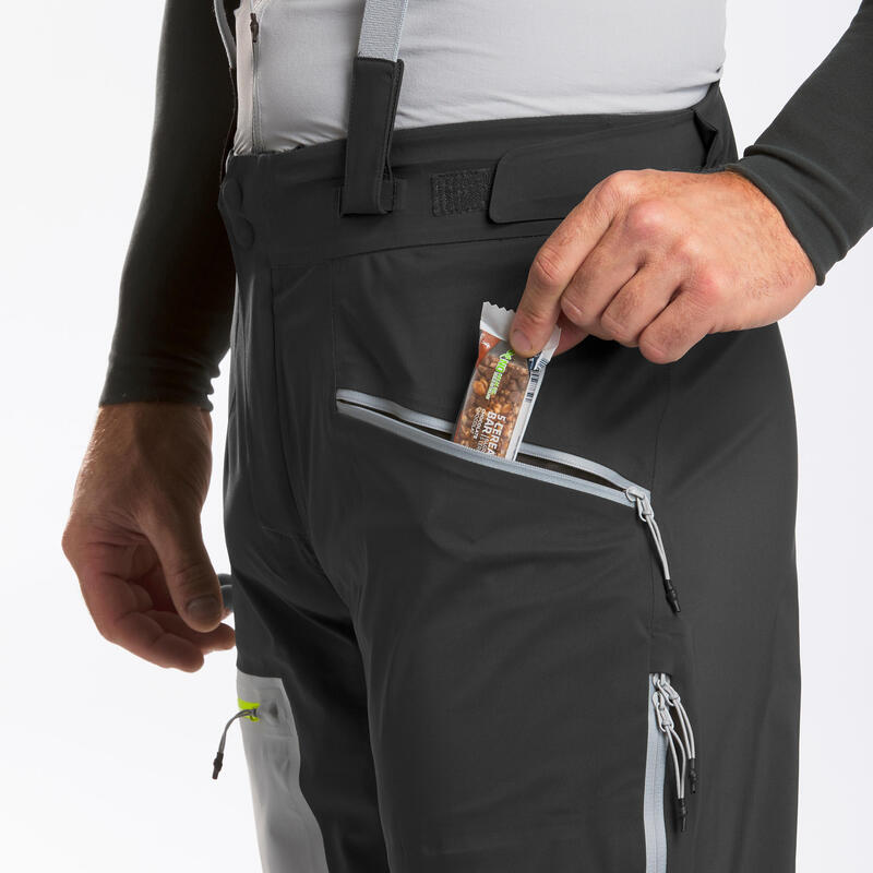 Skihose Herren Tourenski Mountain Touring - grau 