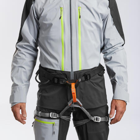 Siva muška jakna za skijanje za mountain touring