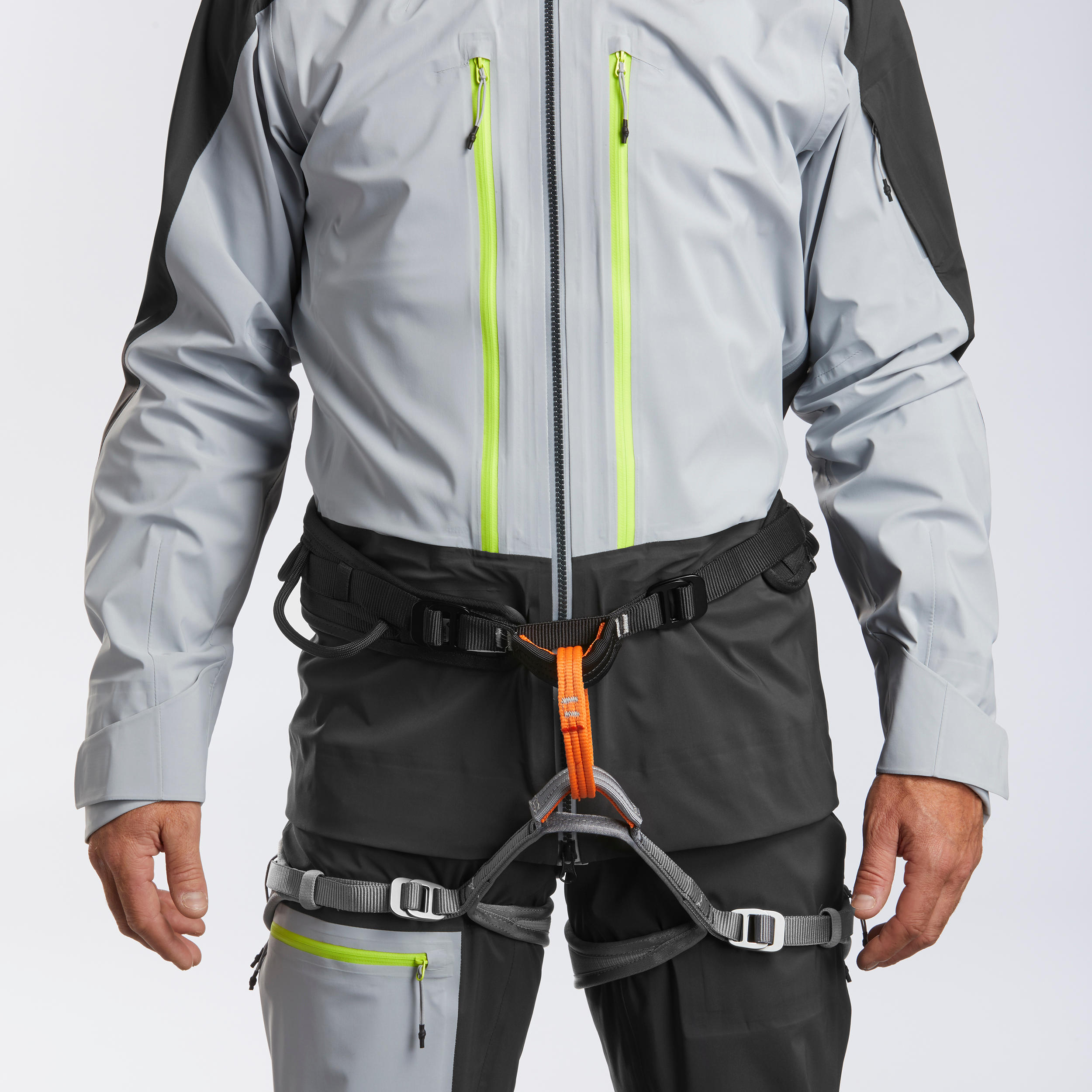 Skijacke Tourenskijacke Herren - Mountain Touring grau  9/17