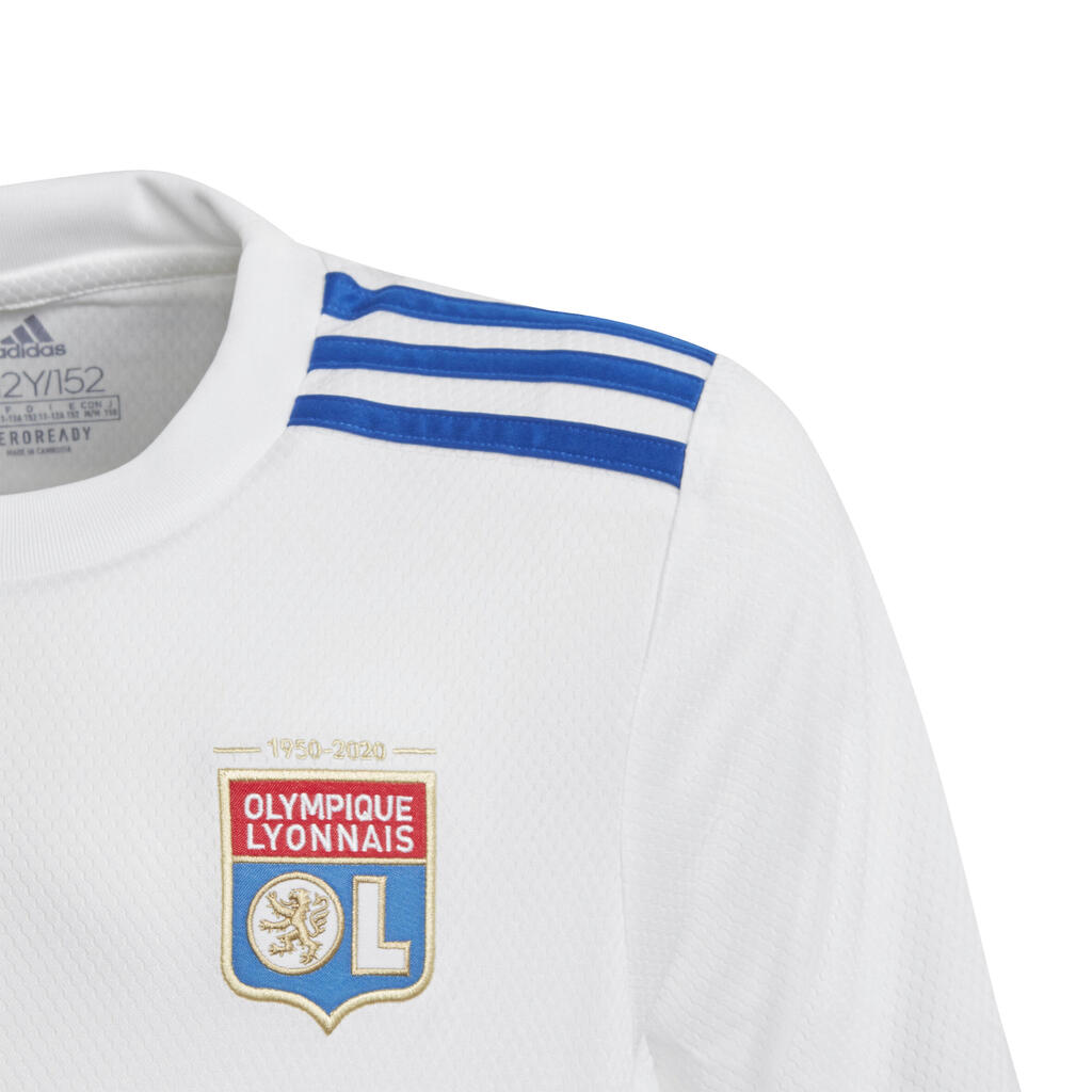 Junior Olympic Lyonnais Home Shirt 20/21