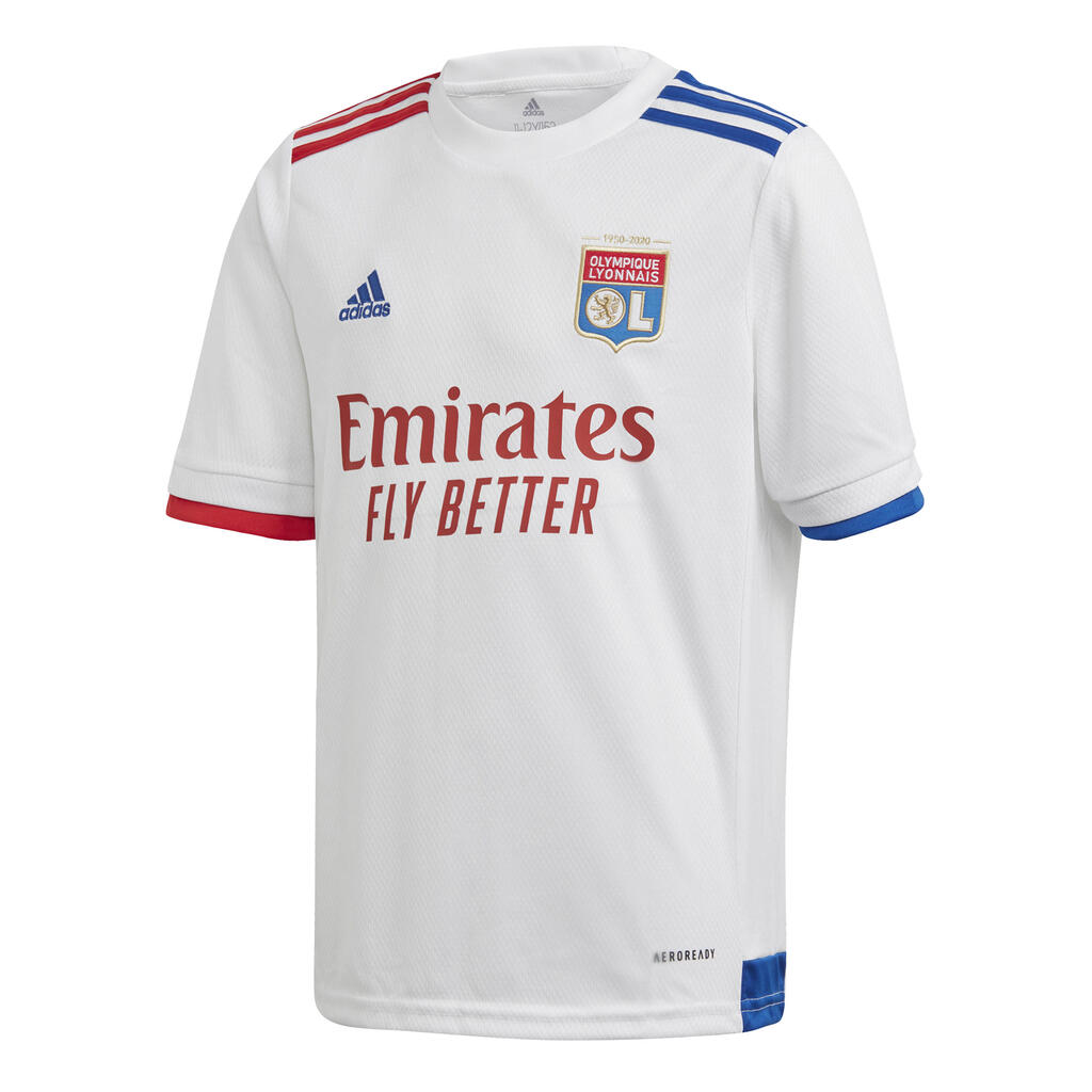 Junior Olympic Lyonnais Home Shirt 20/21