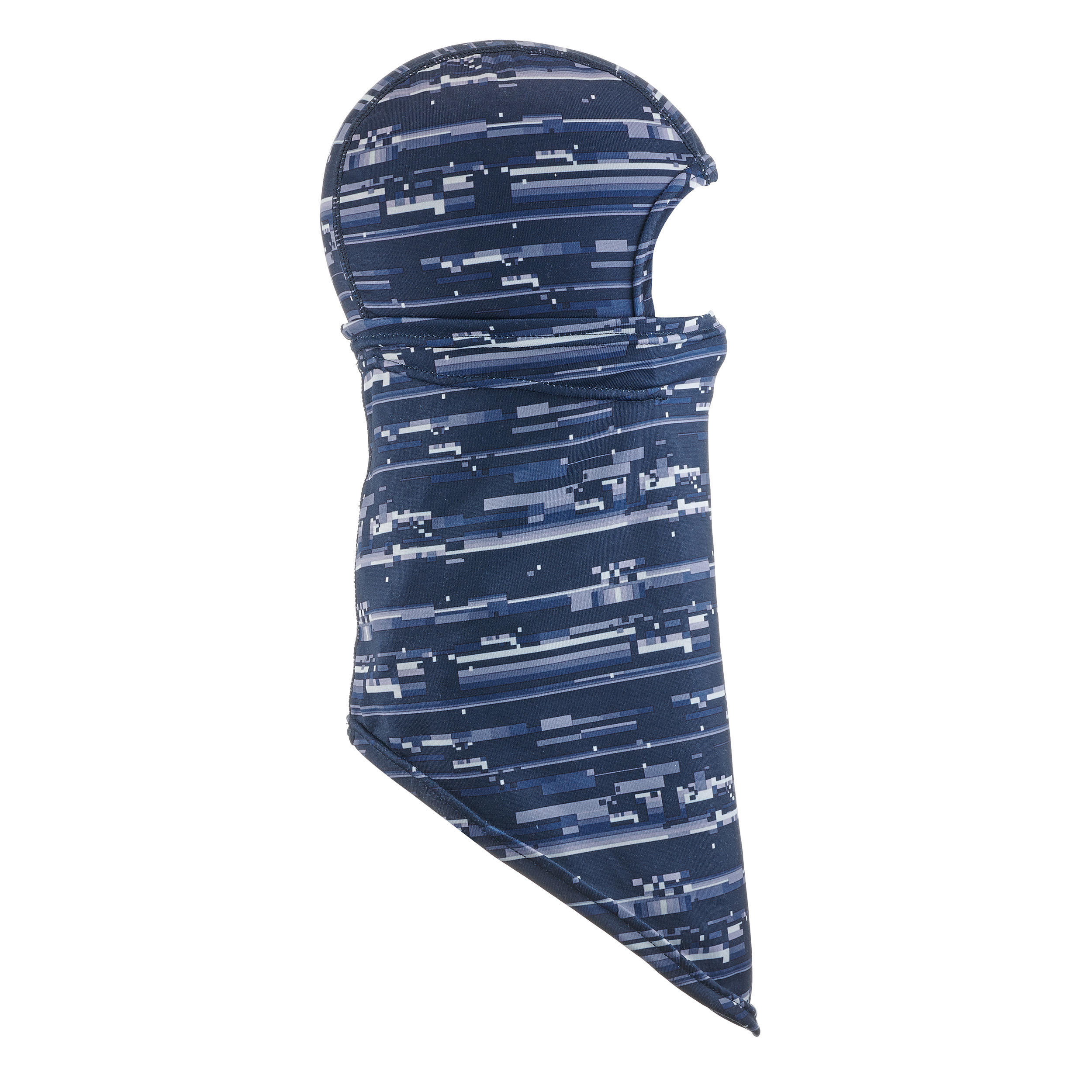 KIDS' SKI HOOD - NINJA - BLUE STRIPES 5/7