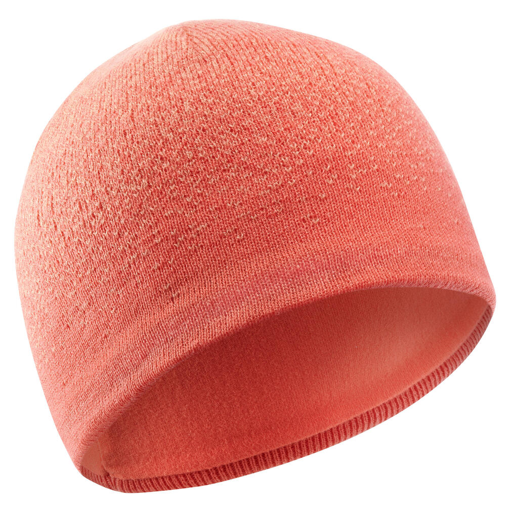 Kids’ ski hat -  mixup - coral red