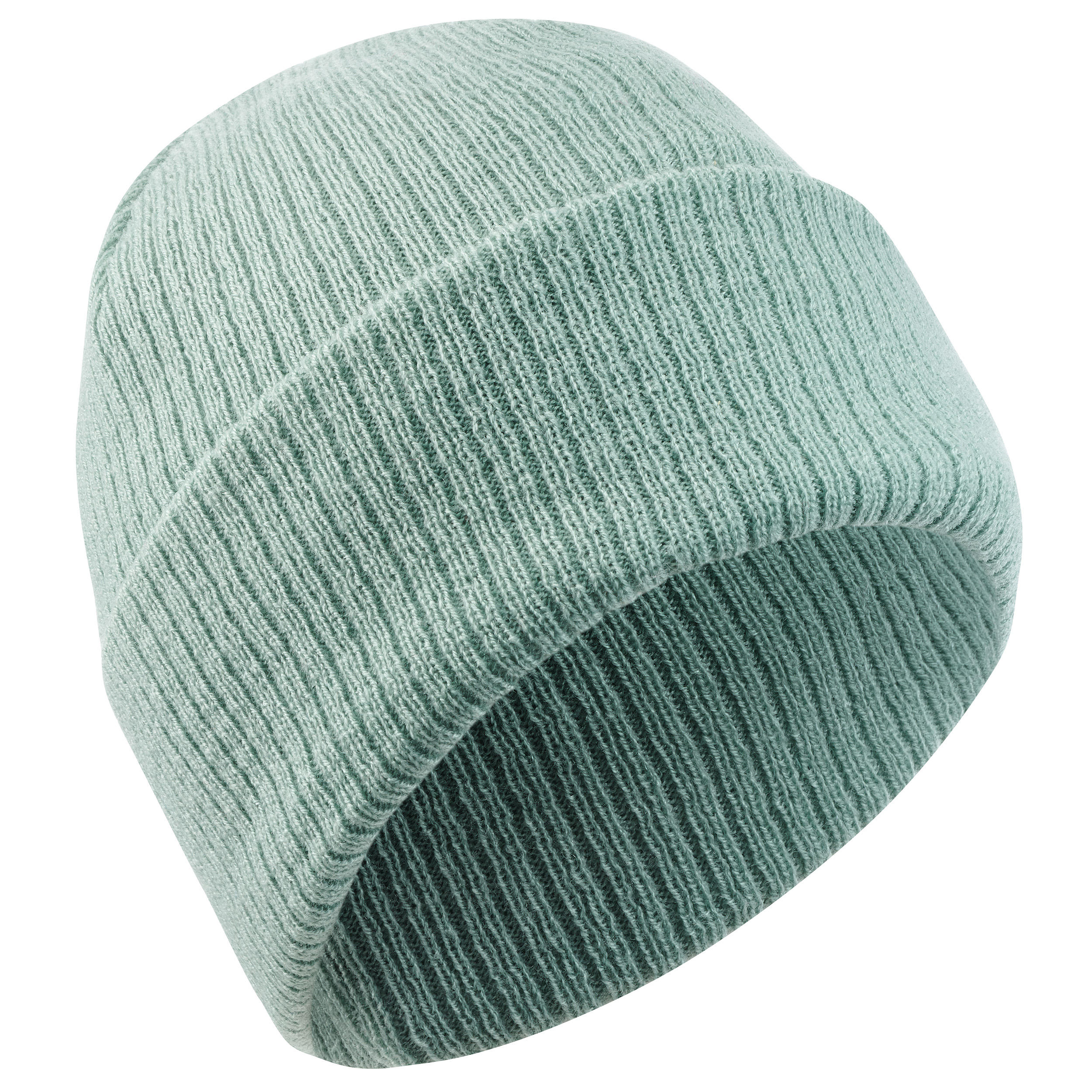 

Kids Ski Hat Fisherman - Blue-Green -  By WEDZE | Decathlon