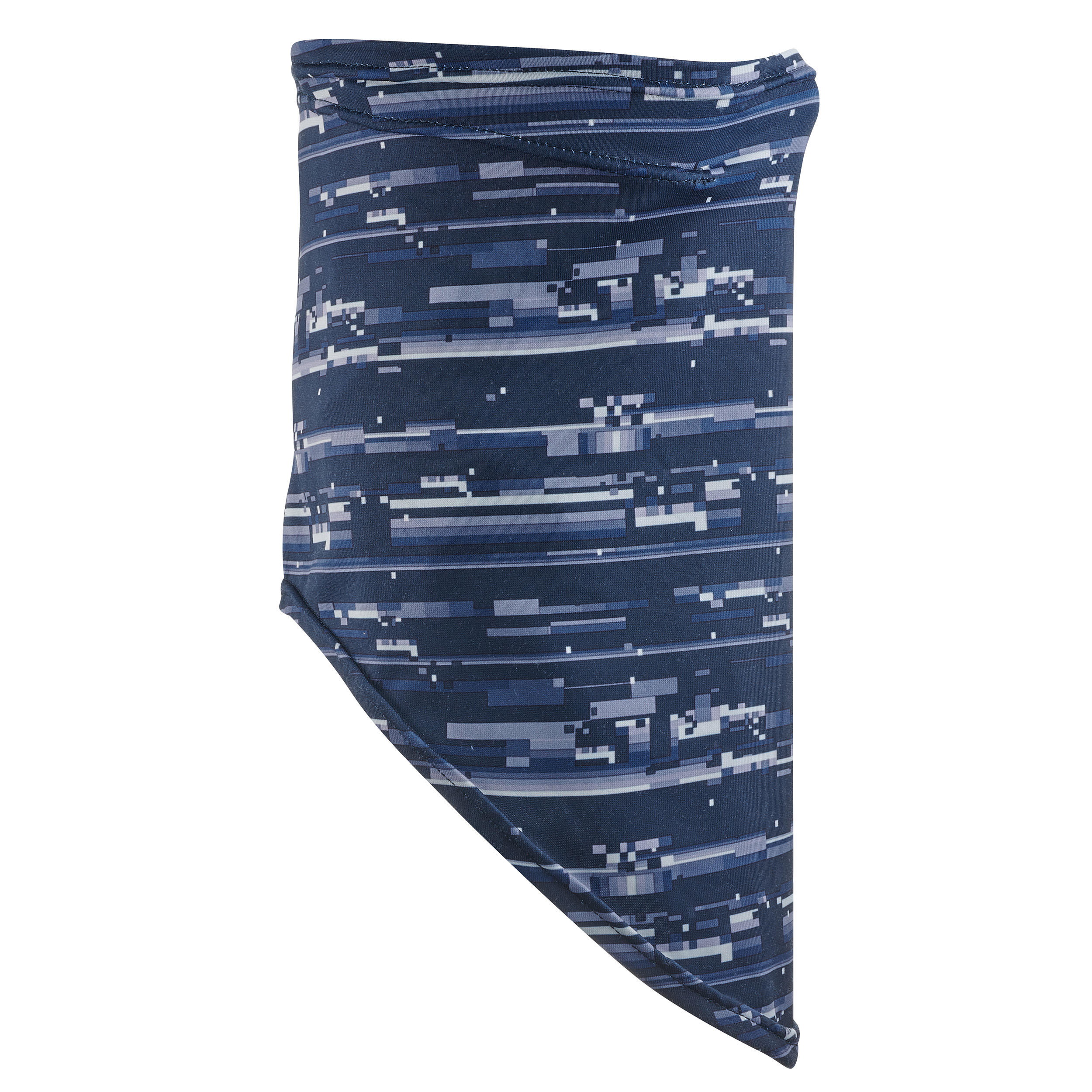 KIDS' SKI HOOD - NINJA - BLUE STRIPES 4/7