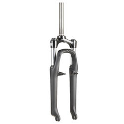 24" Bike 1" Aheadset V Brake Suspension Fork - Black