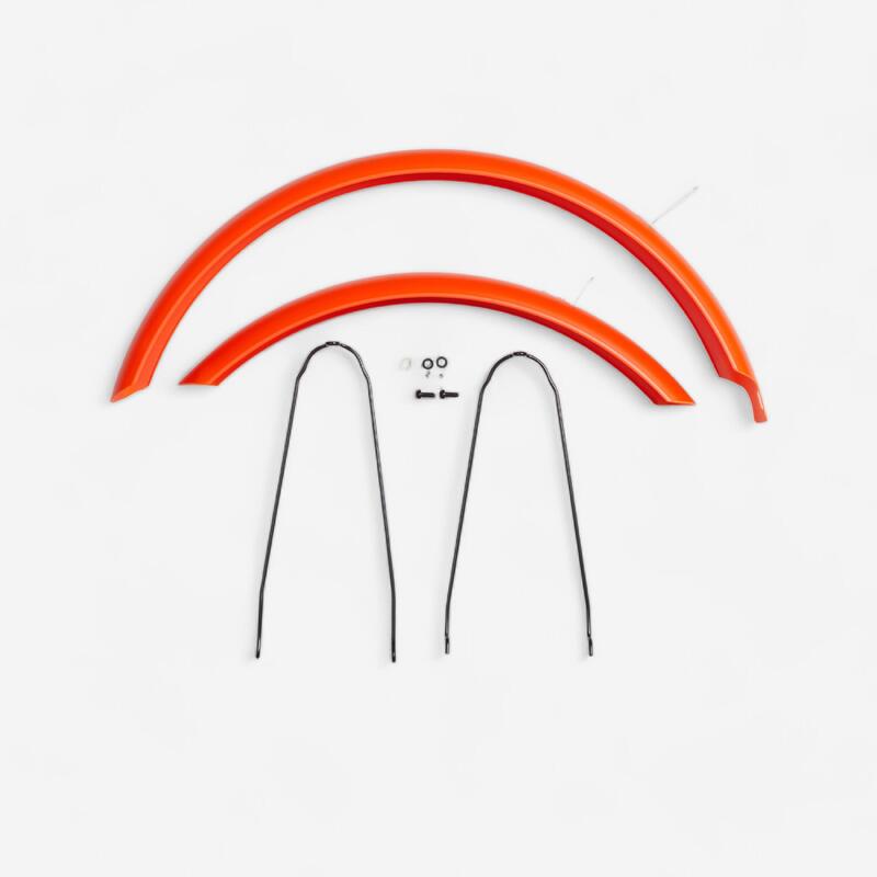 Mudguards Pair 20" Bike Orange (sold as a pair, without screws