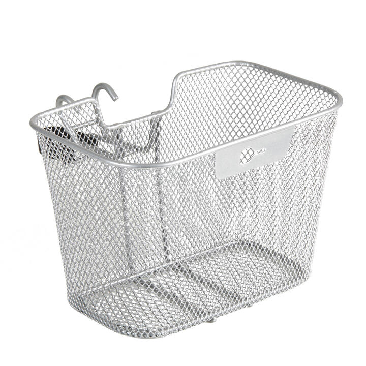 Kids' 20- and 24-inch Bike Removable Basket - Grey BTWIN - Decathlon