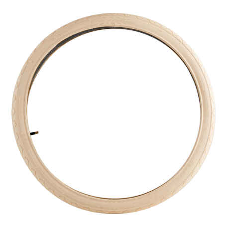 Tyre Rigid Clincher Bead 24X1.75 / ETRTO 47-507 Kids' Bike - Beige