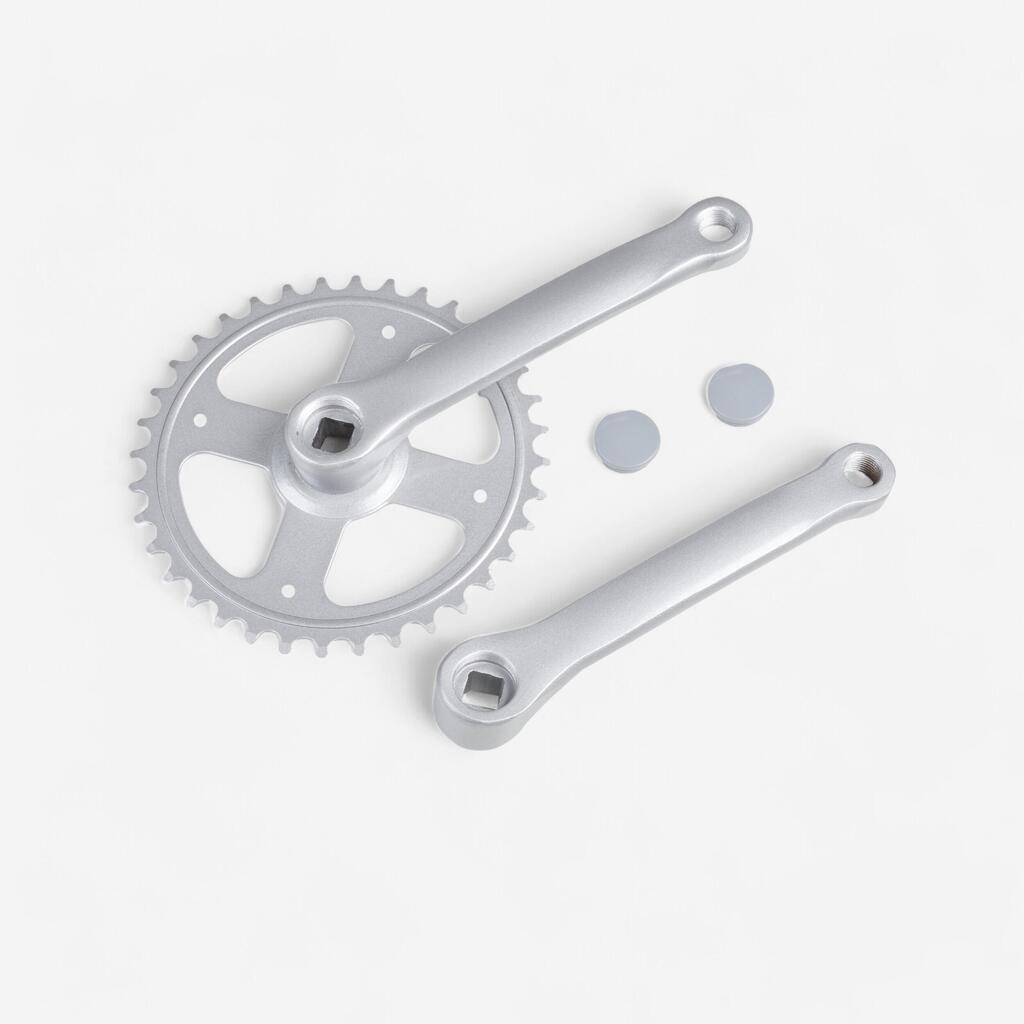 Jednostruki pogon sa 36-zubim lančanikom i 152 mm kurblama