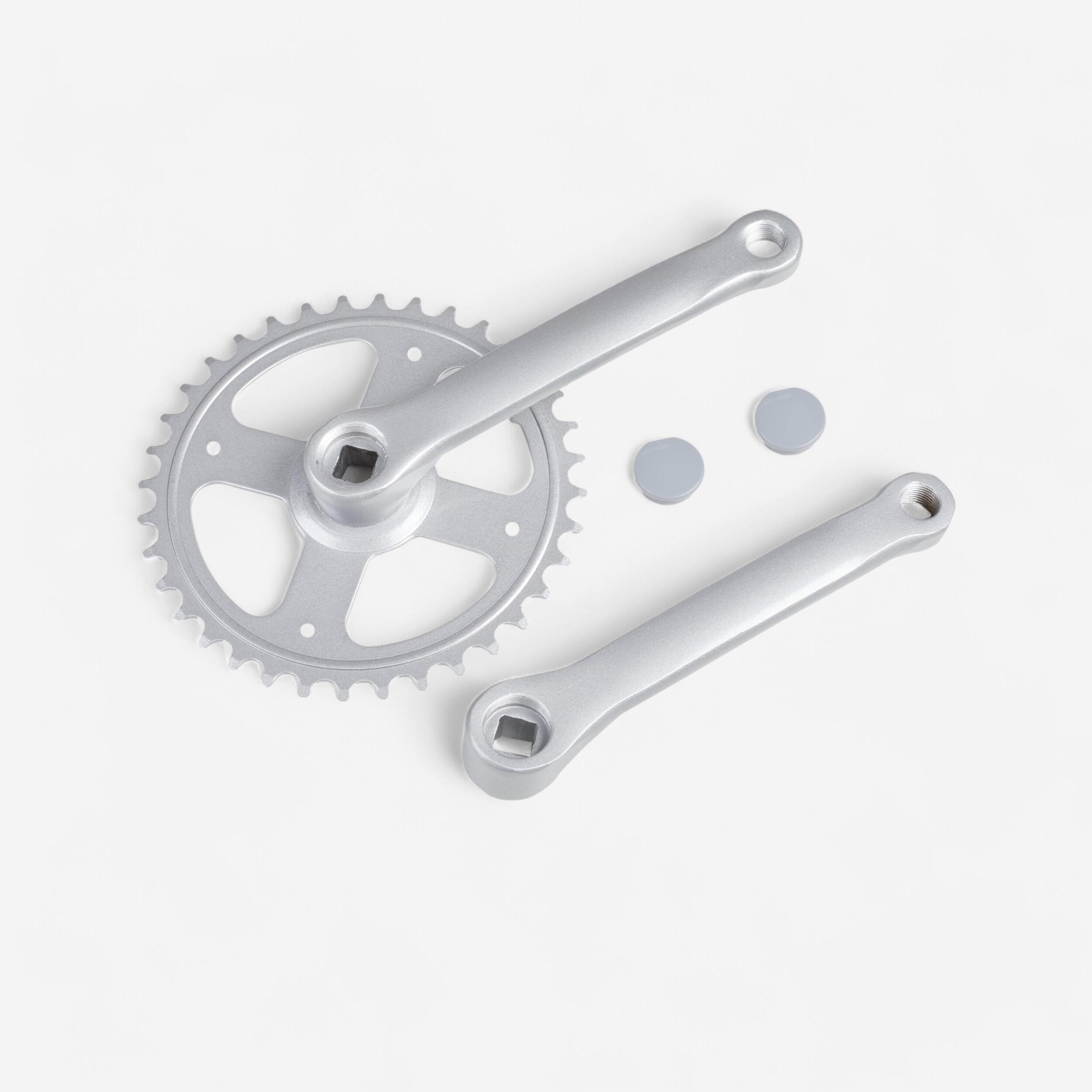 Pédalier mono plateau 36 dents avec manivelles de 152mm