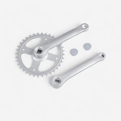 Enkelbladig crankstel 36 tanden met cranks van 152 mm