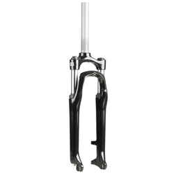 24" Bike 1.1/8" Aheadset Disc Suspension Fork - Black