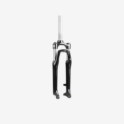 Federgabel 24 Zoll 1 1/8 Zoll Aheadset Scheibenbremse schwarz