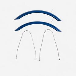 Garde boue vélo 16 pouces bleu (paire)