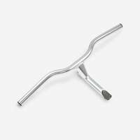 Řídítka s představcem 1 palec hliník průměr 19 mm délka 460 mm šedé
