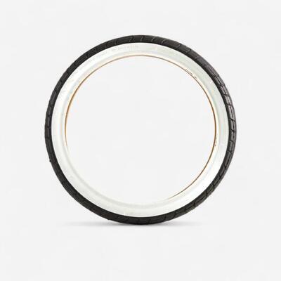 Band voor kinderfiets 16x1.75 draadband etrto 44-305 zwart wit