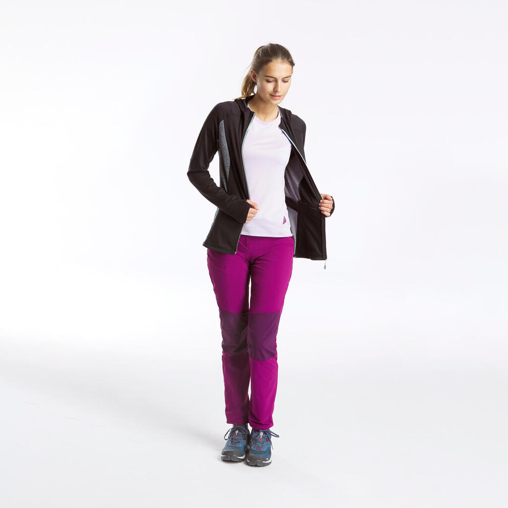 Women's Hiking Thin Fleece Jacket - MH950