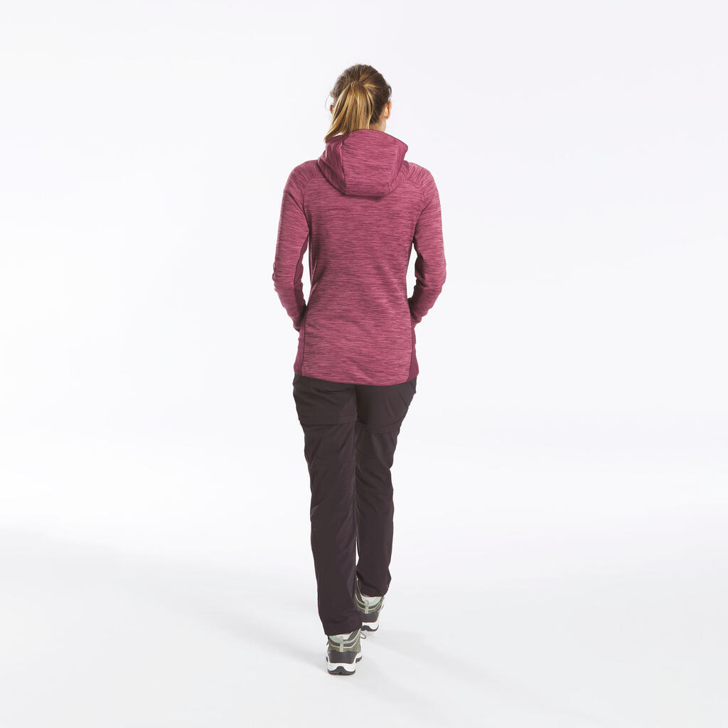Women's Hiking Thin Fleece Jacket - MH520