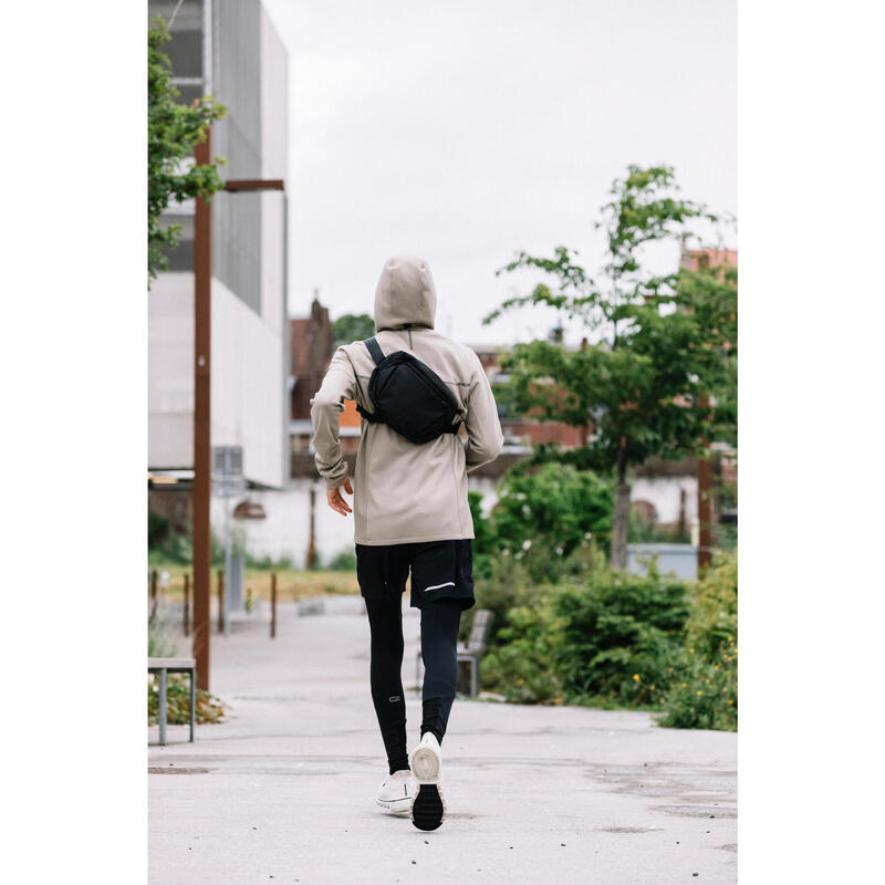 MESSENGER BAG VOOR WANDELEN IN DE STAD ACTIV MBLTY ZWART