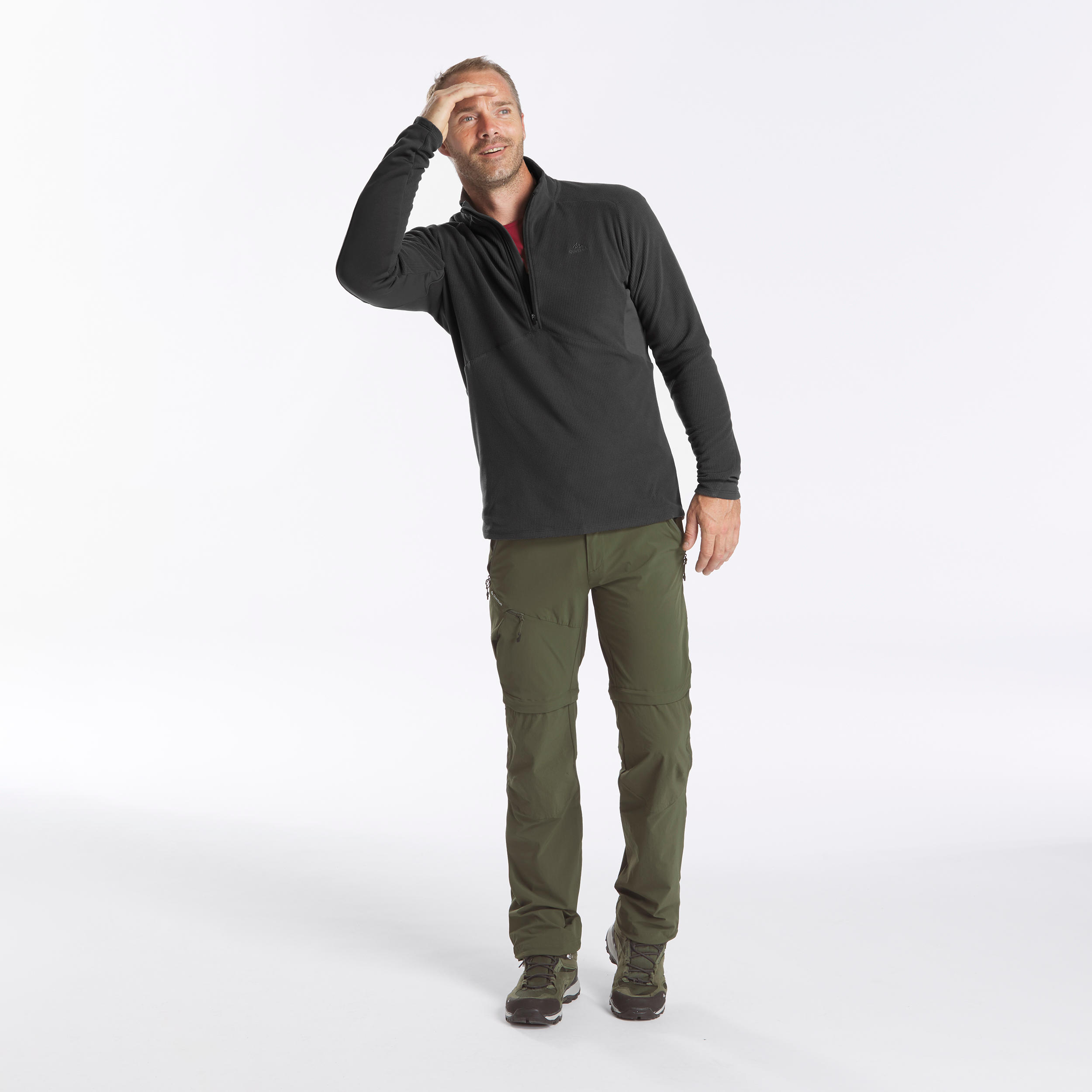 Forro polar senderismo montaña - MH500 - Hombre - Decathlon