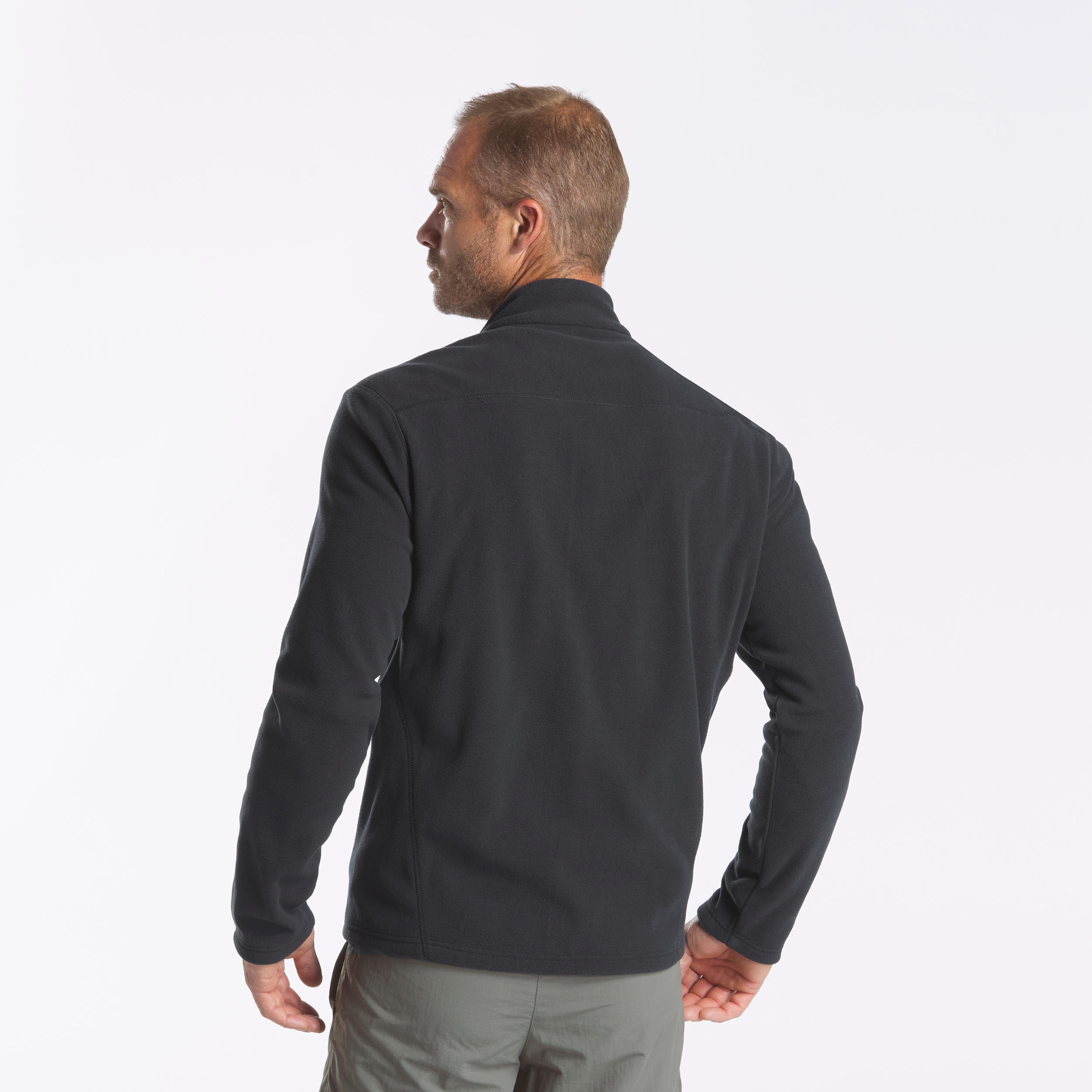 Men’s Hiking Fleece Jacket  - MH120 5/13