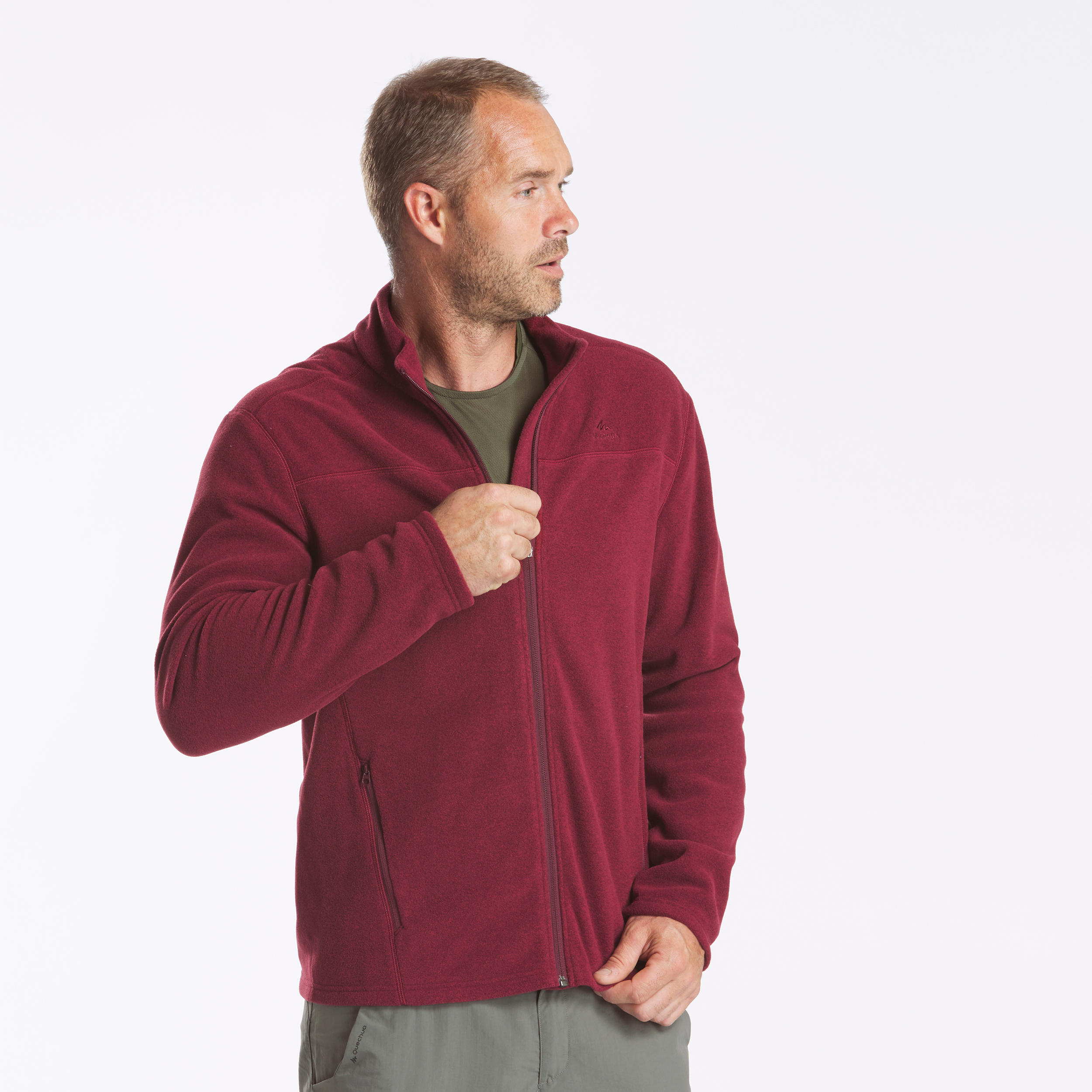 Hiking Fleece Jacket - MH120 - Decathlon