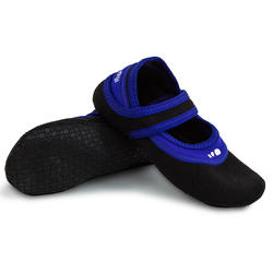 Scarpette acquagym adulto AQUABALLERINE nero-azzurro