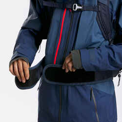 Freeride ski snowboard backpack - FR 100 DEFENSE - Navy Blue