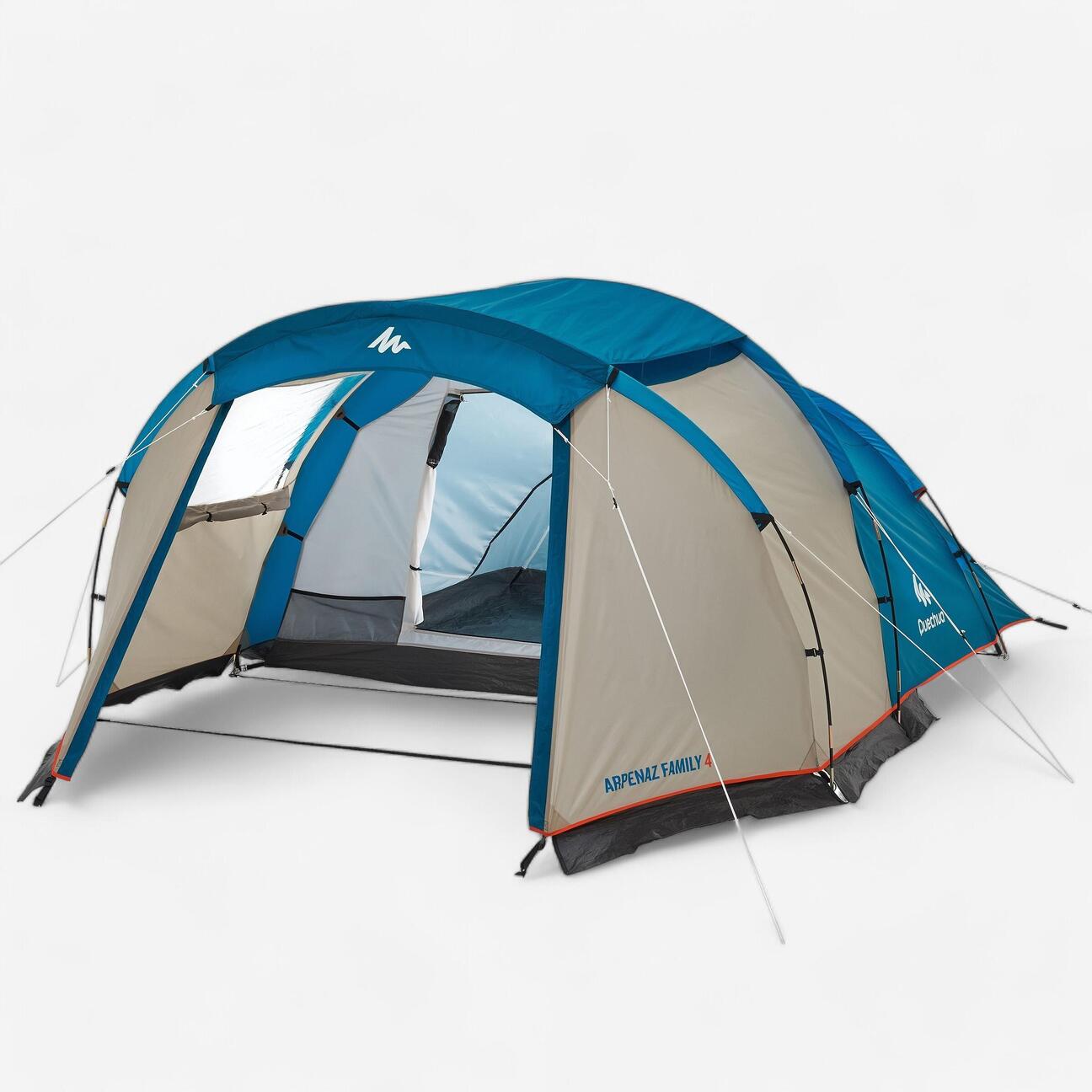 TENDA DA CAMPEGGIO ARPENAZ 4 4 PERSONE 1 CAMERA Quechua DECATHLON