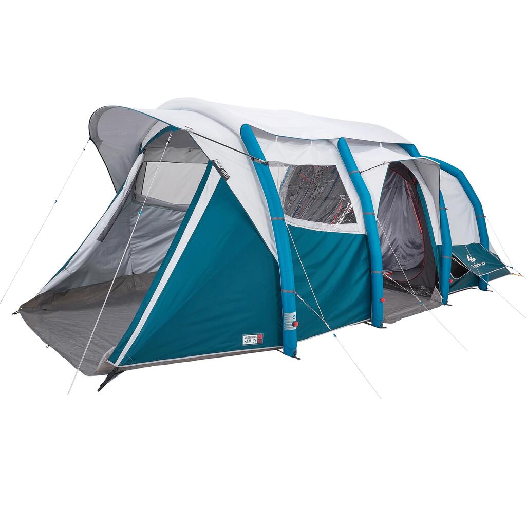 Camping Inflatable Tent - 6 People - 3 Rooms - Air Seconds 6.3 F & B