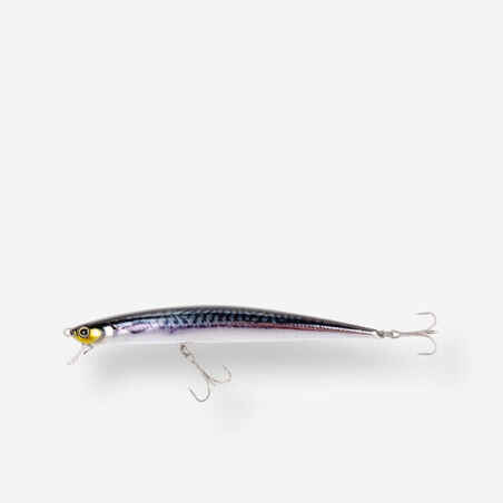 Pez Nadador Pesca Mar Señuelo Saxton 140F Blue Mack