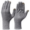 Adult Mountain Trekking Seamless Liner Gloves Trek 500 - grey