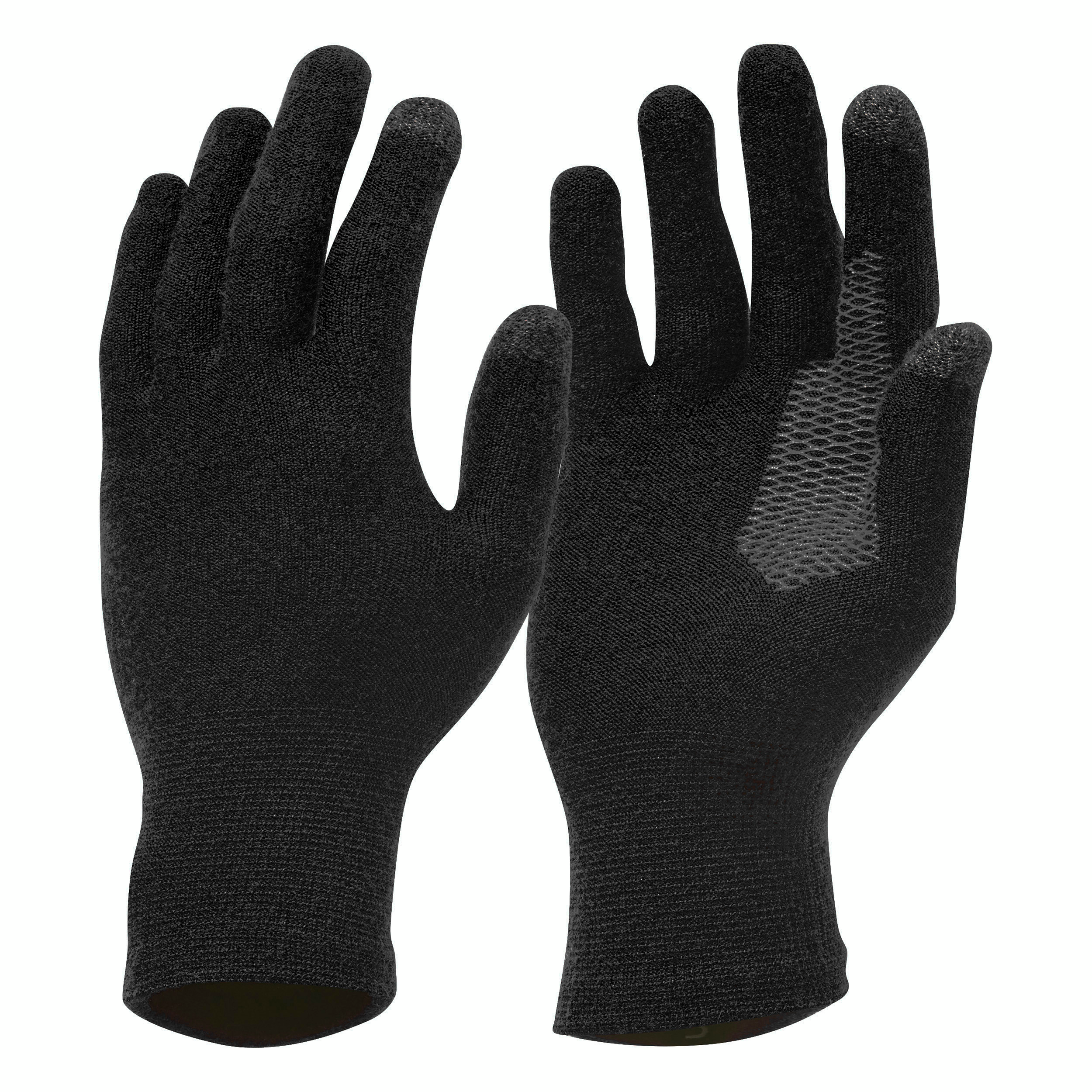 Sous-gants en laine mérinos de trekking montagne - MT500 - adulte