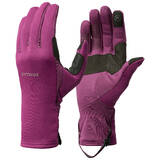 Adult Mountain Trekking Stretch Gloves Trek 500 - purple