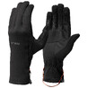 Adult Mountain Trekking Stretch Gloves Trek 500 - black